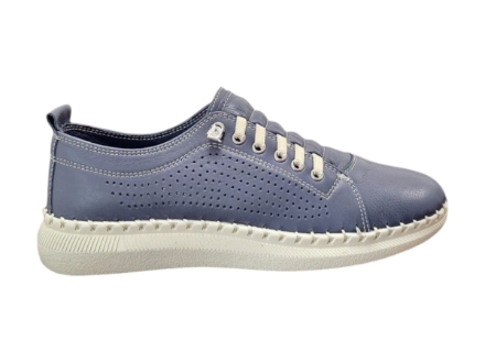 Obrázok z Wild 647040 Navy Dámska celokožená obuv