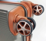 Obrázok z Cestovní kufr Dielle L PP STRIPE 190-76-60 hnědá 114 L