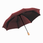 Obrázok z DOPPLER MANUFAKTUR Bellino Nickel matt Oxford - plně automatický luxusní deštník bordó (vínová)