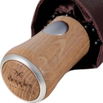 Obrázok z DOPPLER MANUFAKTUR Bellino Nickel matt Oxford - plně automatický luxusní deštník bordó (vínová)