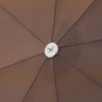 Obrázok z DOPPLER MANUFAKTUR Bellino Nickel matt Oxford - plně automatický luxusní deštník hnědá