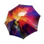 Obrázok z DOPPLER MANUFAKTUR Elegance AC Bohéme ART - dámský luxusní deštník s potiskem vícebarevný