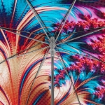 Obrázok z DOPPLER MANUFAKTUR Elegance Boheme Primavera - dámský luxusní deštník s potiskem