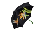 Obrázok z DOPPLER MANUFAKTUR Elegance Boheme Tropicale - dámský luxusní deštník s potiskem kolibřík