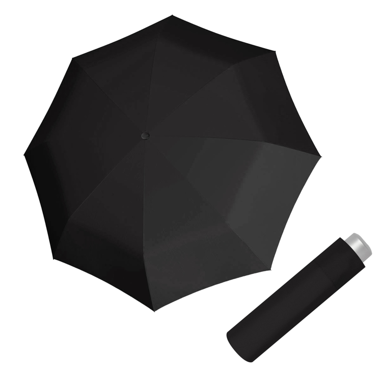 Obrázok z DERBY Mini Light Uni - pánský skládací deštník černá