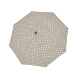 Obrázok z DERBY Hit Mini Dots Beige - dámský skládací deštník béžová