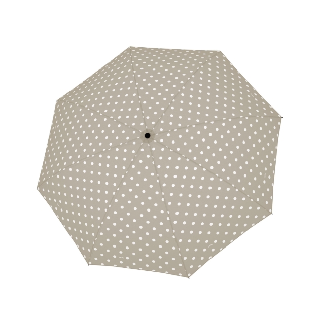 Obrázok z DERBY Hit Mini Dots Beige - dámský skládací deštník béžová