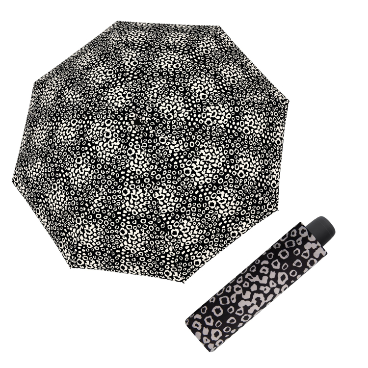 Obrázok z DERBY Hit Mini Loop Black & White - dámský skládací deštník bílá