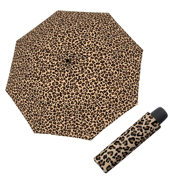 Obrázok z DERBY Hit Mini Leo - dámský skládací deštník hnědá