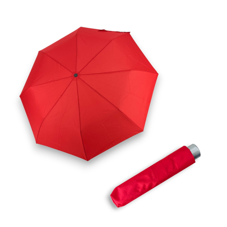 Obrázok z DERBY Mini Light Uni - dámský/dětský skládací deštník červená