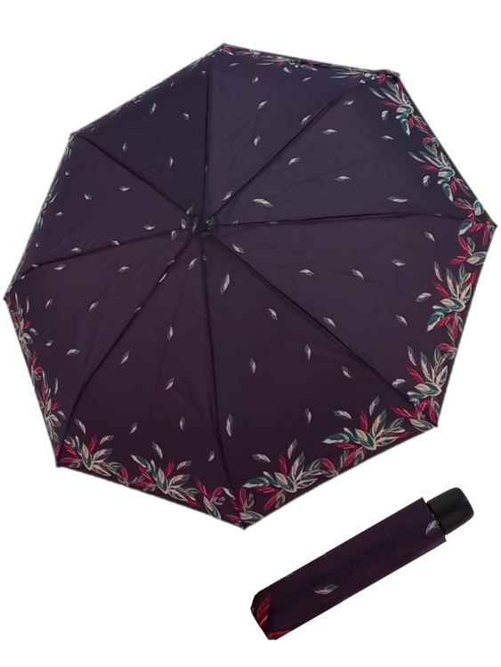 Obrázok z DERBY Hit Mini Florals - dámský skládací deštník fialová