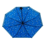 Obrázok z DERBY Mini Trend Gemustert dámský skládací deštník modrá
