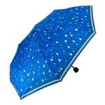 Obrázok z DERBY Mini Trend Gemustert dámský skládací deštník modrá