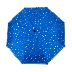 Obrázok z DERBY Mini Trend Gemustert dámský skládací deštník modrá