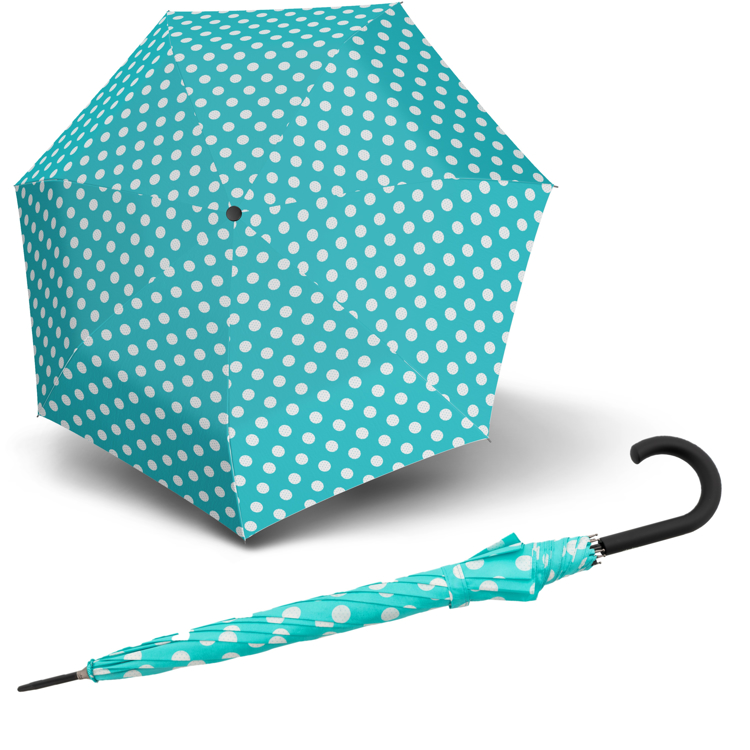 Obrázok z DERBY Hit Long Automatic Baloon - dámský holový vystřelovací deštník modrá