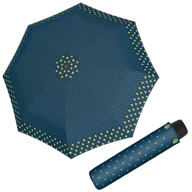 Obrázok z DERBY Hit Mini Twinkle - dámský/dětský skládací deštník modrá