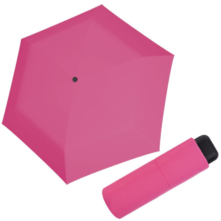 Obrázok z DERBY Micro Slim - dámský/dětský skládací deštník růžová