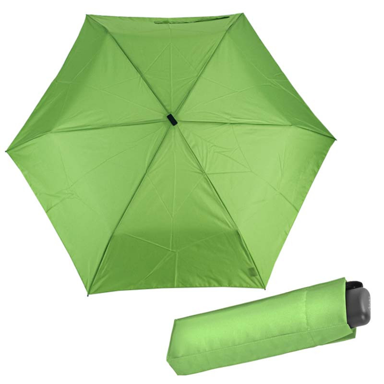 Obrázok z DERBY HIT MINI FLAT - dětský/dámský skládací deštník zelená