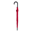 Obrázok z DERBY Hit Stick Long Automatic RED - dámský holový vystřelovací deštník červená