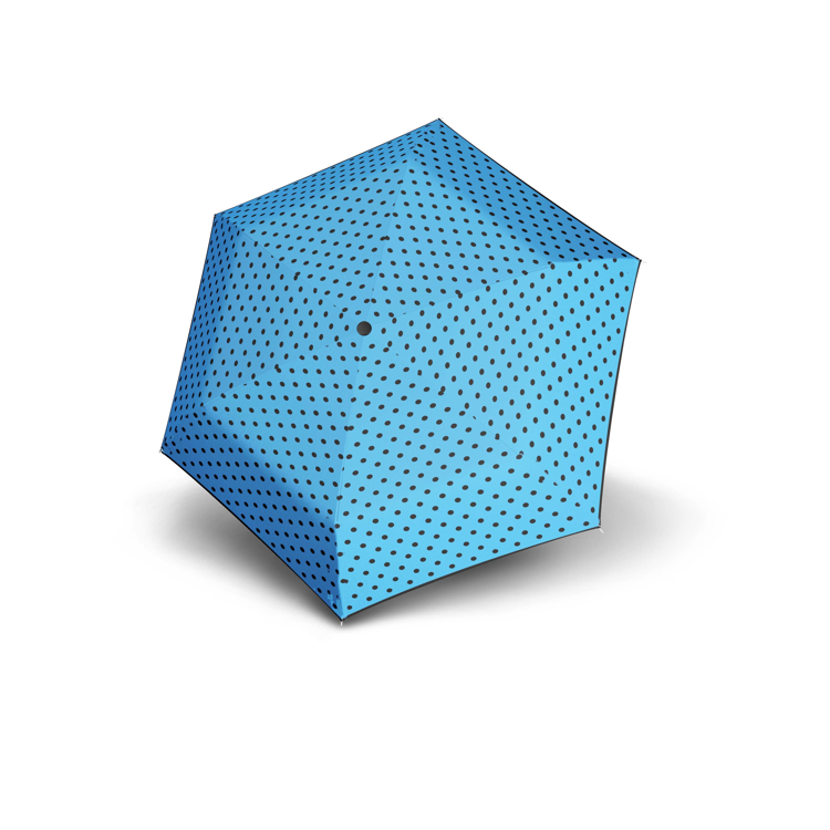 Obrázok z DERBY Kids Mini Dots - dětský/dámský skládací deštník modrá