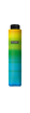 Obrázok z DOPPLER Fiber Havanna Happy green - dámský skládací deštník vícebarevný