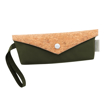 Obrázok z DOPPLER Nature Mini Cork deep olive FSC® - EKO deštník Olivová