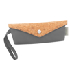 Obrázok z DOPPLER Nature Mini Cork slate grey FSC® - EKO deštník šedá