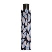 Obrázok z DOPPLER Fiber Mini Leaves blue - dámský skládací deštník