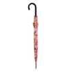 Obrázok z DOPPLER Fiber Flex Long AC Paisley berry - dámský holový vystřelovací deštník vícebarevný