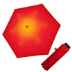 Obrázok z DOPPLER Carbonsteel Mini Slim Fusion red/yellow - dámský skládací deštník žlutá