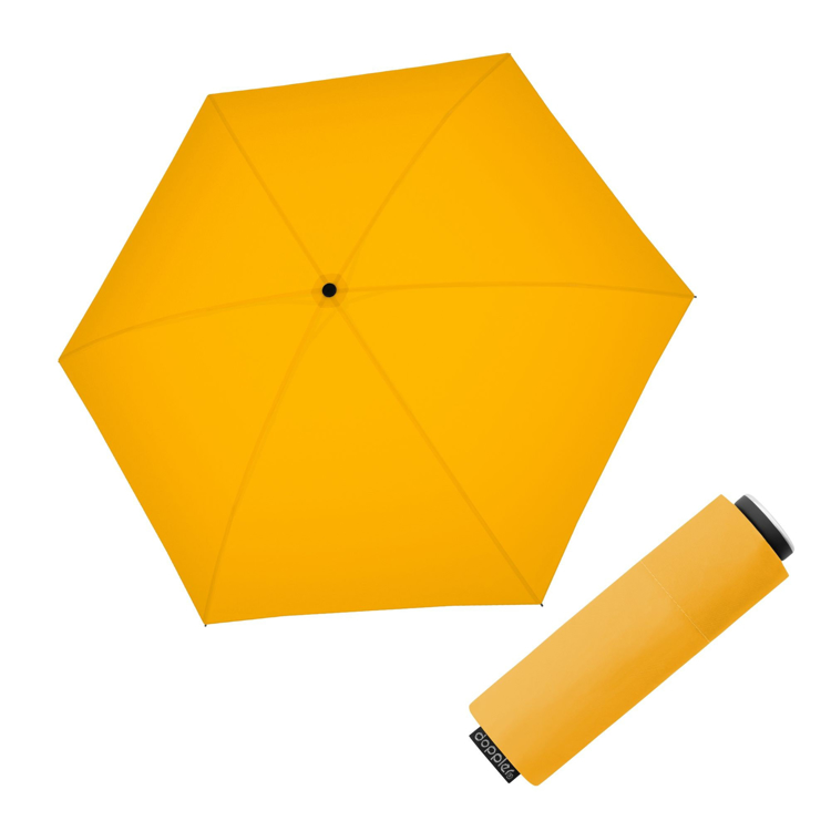 Obrázok z DOPPLER Fiber Mini Compact uni Gold Fusion - dámský skládací deštník žlutá