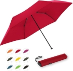 Obrázok z DOPPLER ZERO flat uni fiery red - skládací deštník červená