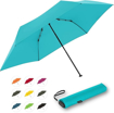 Obrázok z DOPPLER ZERO flat uni aqua blue - skládací deštník modrá