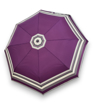 Obrázok z DOPPLER Fieber AC Graphics purple Dots border - dámský vystřelovací deštník fialová