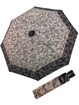 Obrázok z DOPPLER Fiber Mini Black White paisley - dámský skládací deštník bílá