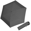 Obrázok z DOPPLER Carbonsteel Mini Slim Minimals - dámský skládací deštník černá