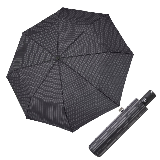 Obrázok z DOPPLER Carbonsteel Magic - pánský plně automatický deštník černá