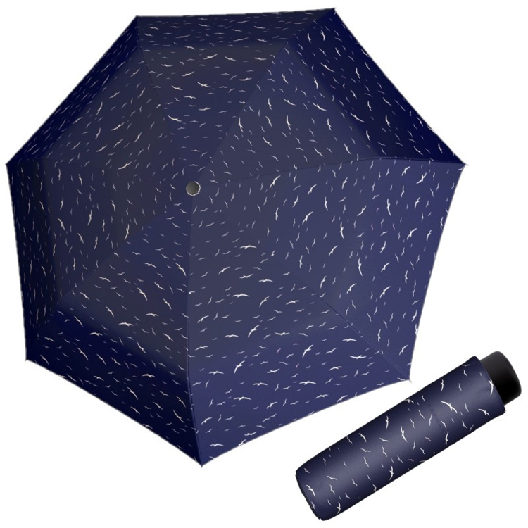 Obrázok z DOPPLER Fiber Fun Ocean - dámský/dětský skládací deštník modrá