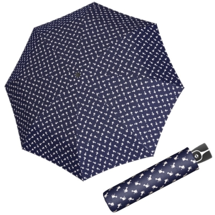 Obrázok z DOPPLER Fiber Magic Kitty Cat - dámský plně automatický deštník modrá