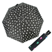 Obrázok z DOPPLER Fiber Magic rain drop - dámský plně automatický deštník černá