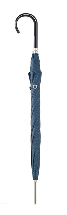 Obrázok z DOPPLER Carbonsteel Long AC CHIC - dámský holový vystřelovací deštník modrá