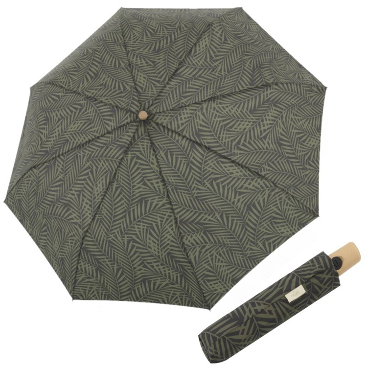 Obrázok z DOPPLER NATURE MAGIC Genesis FSC® - dámský EKO deštník zelená