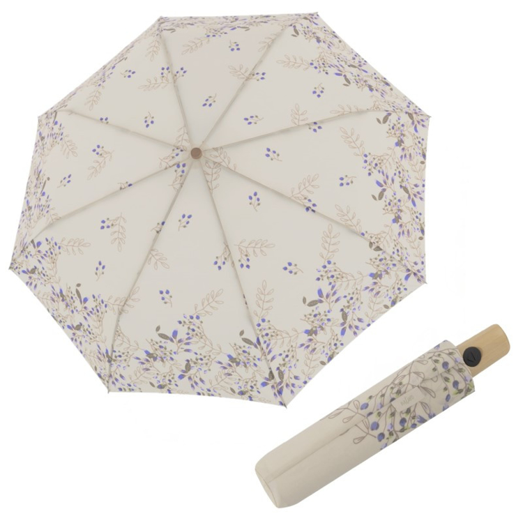Obrázok z DOPPLER NATURE MAGIC Eden FSC® - dámský EKO deštník béžová