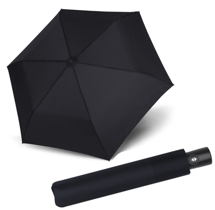 Obrázok z DOPPLER Zero*Magic uni black - dámský/pánský plně automatický deštník černá