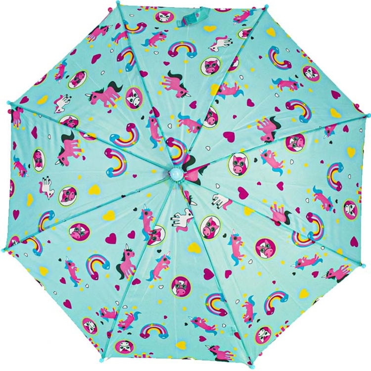 Obrázok z DOPPLER Kids Maxi Girls - dětský holový deštník vícebarevný