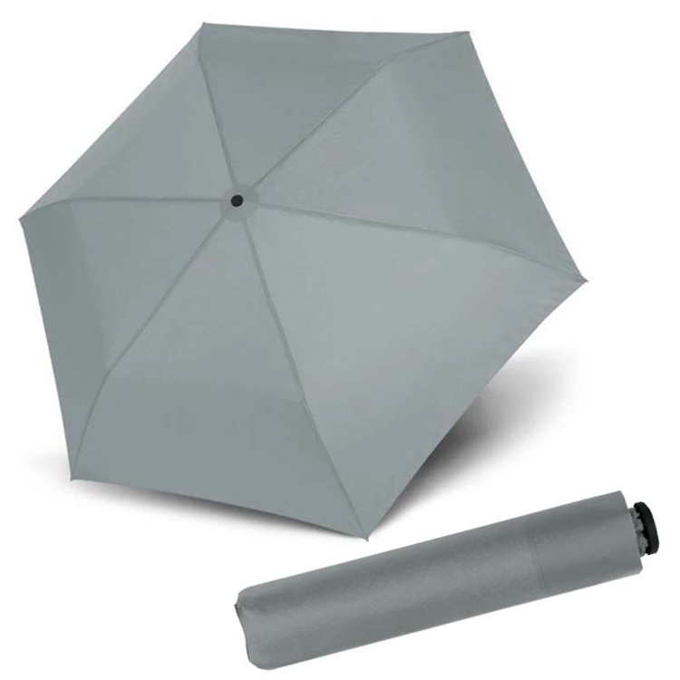 Obrázok z DOPPLER Zero 99 - dětský/dámský skládací deštník šedá