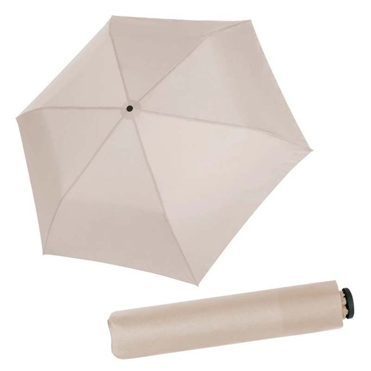 Obrázok z DOPPLER Zero 99 Harmonic Beige dámský skládací deštník béžová