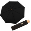 Obrázok z DOPPLER Nature Mini uni simple black FSC® - EKO deštník černá
