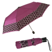 Obrázok z DOPPLER Fiber Mini Style - purple viola  - dámský skládací deštník růžová