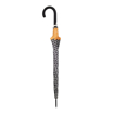 Obrázok z DOPPLER Fiber Flex AC ELEMENT - dámský holový vystřelovací deštník šedá